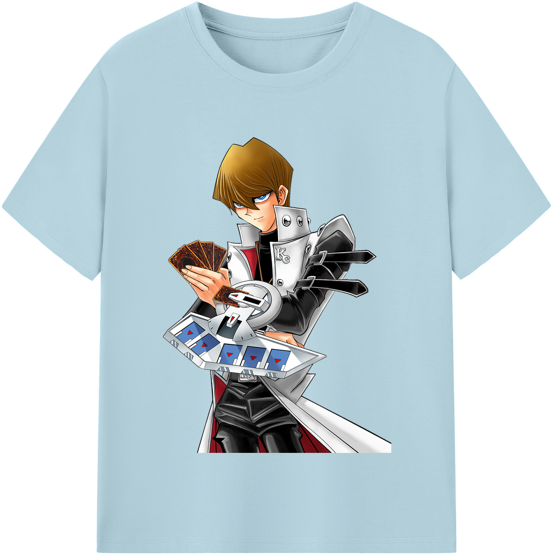 （画像用） 遊☆戯☆王 Yu-Gi-Oh! 綿100％半袖Tシャツ（フロントプリント）